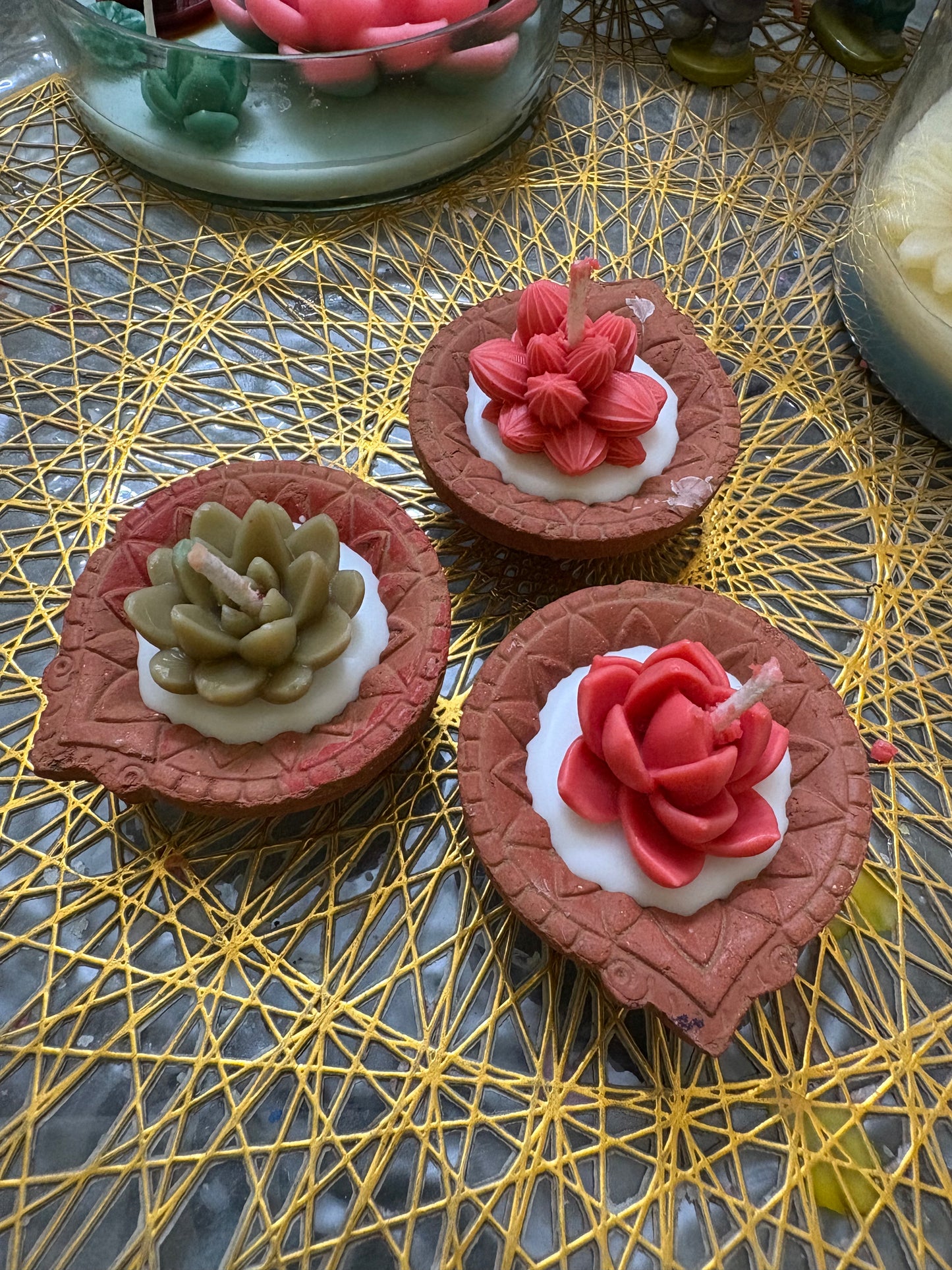 Shubh Scented Diya 🪔 (Set of 4)