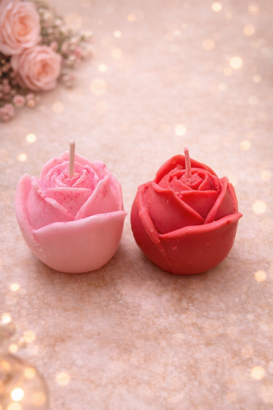 Classic Rose (Pack of 2) Candle