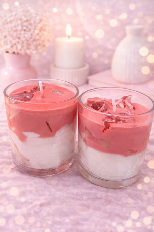 Rose crush candle