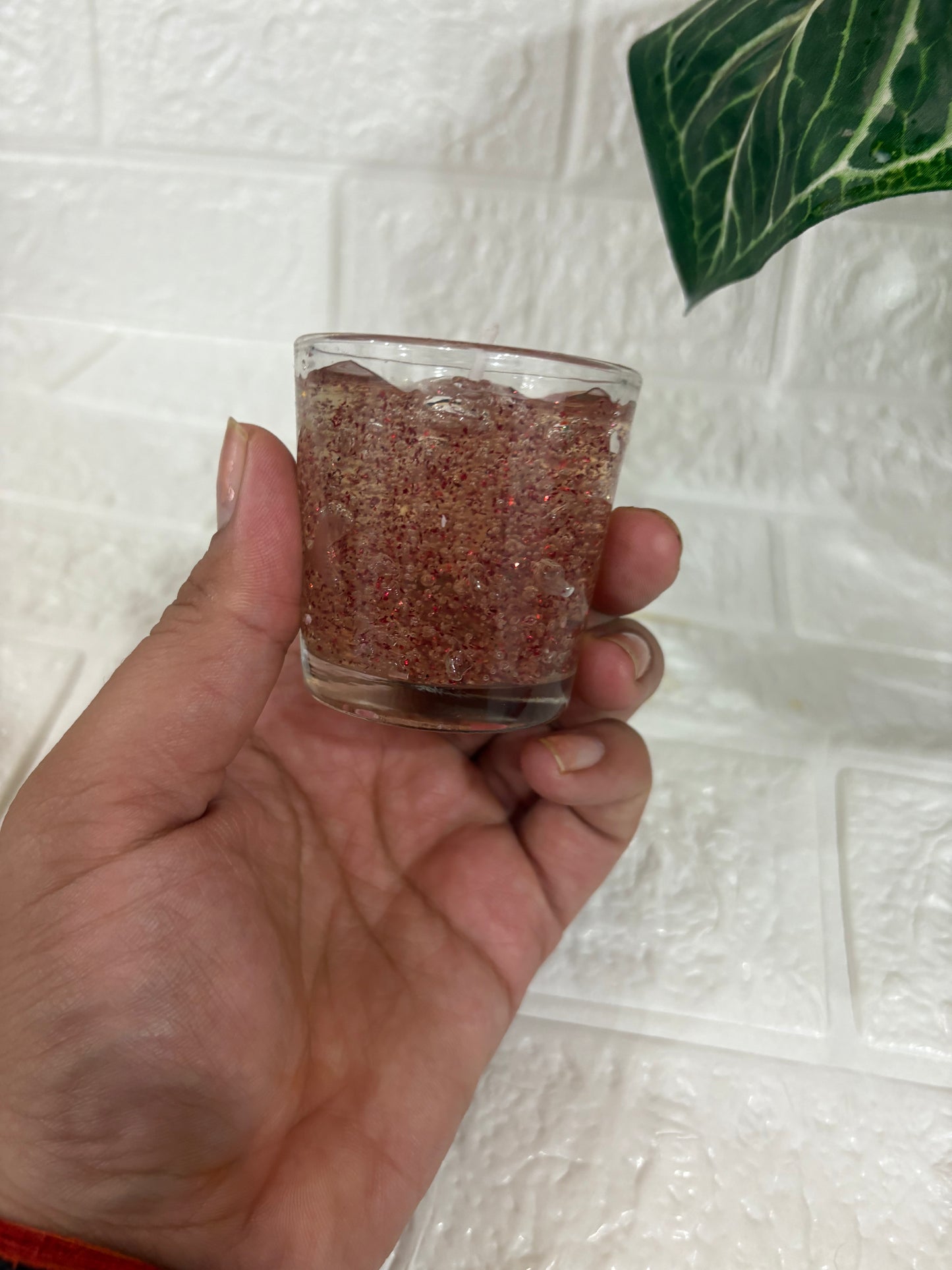 Crystal Glow Candle