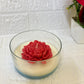 Poeny Flower Candle