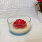 Poeny Flower Candle