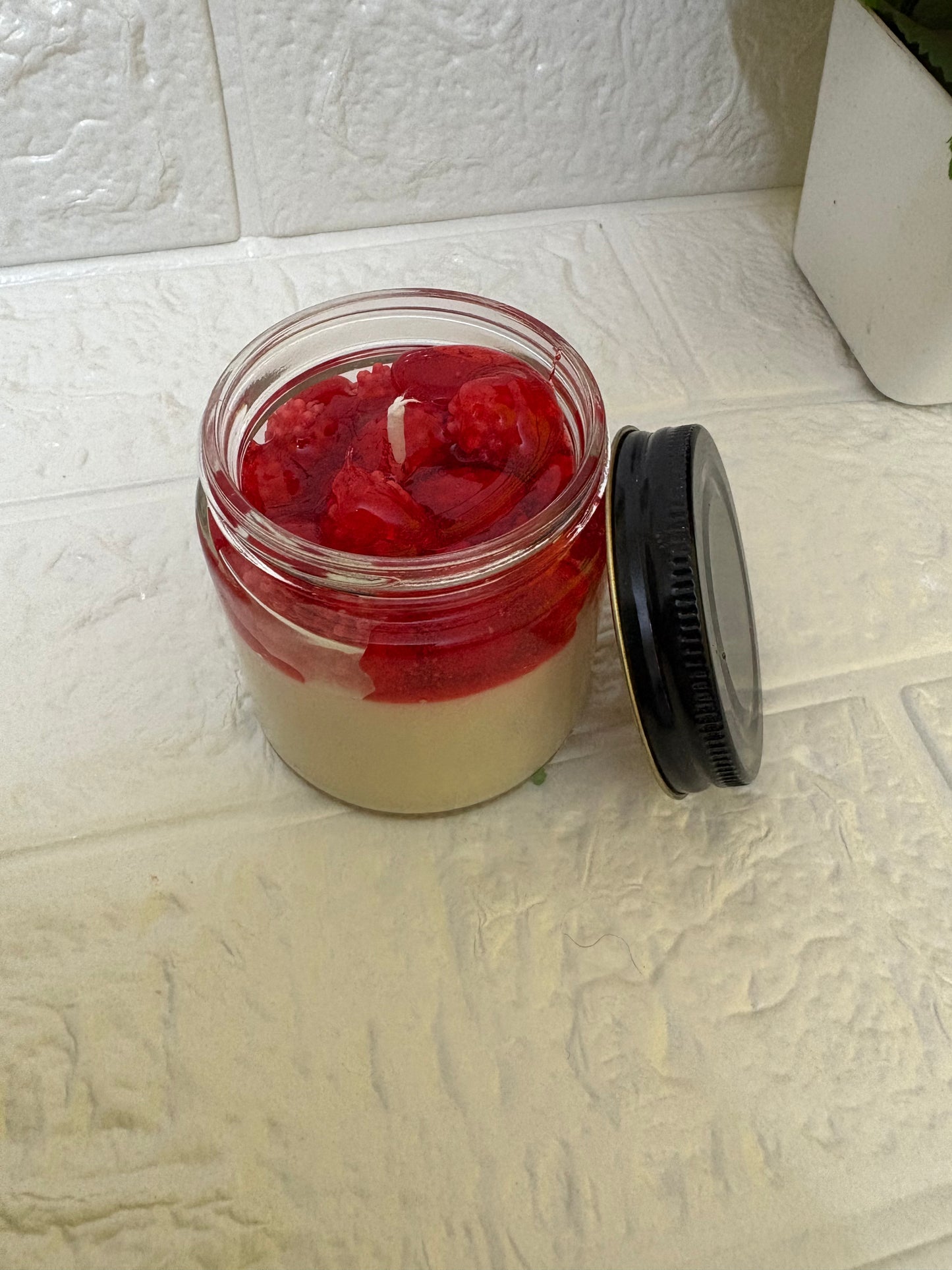 Raspberry Cheesecake Candle