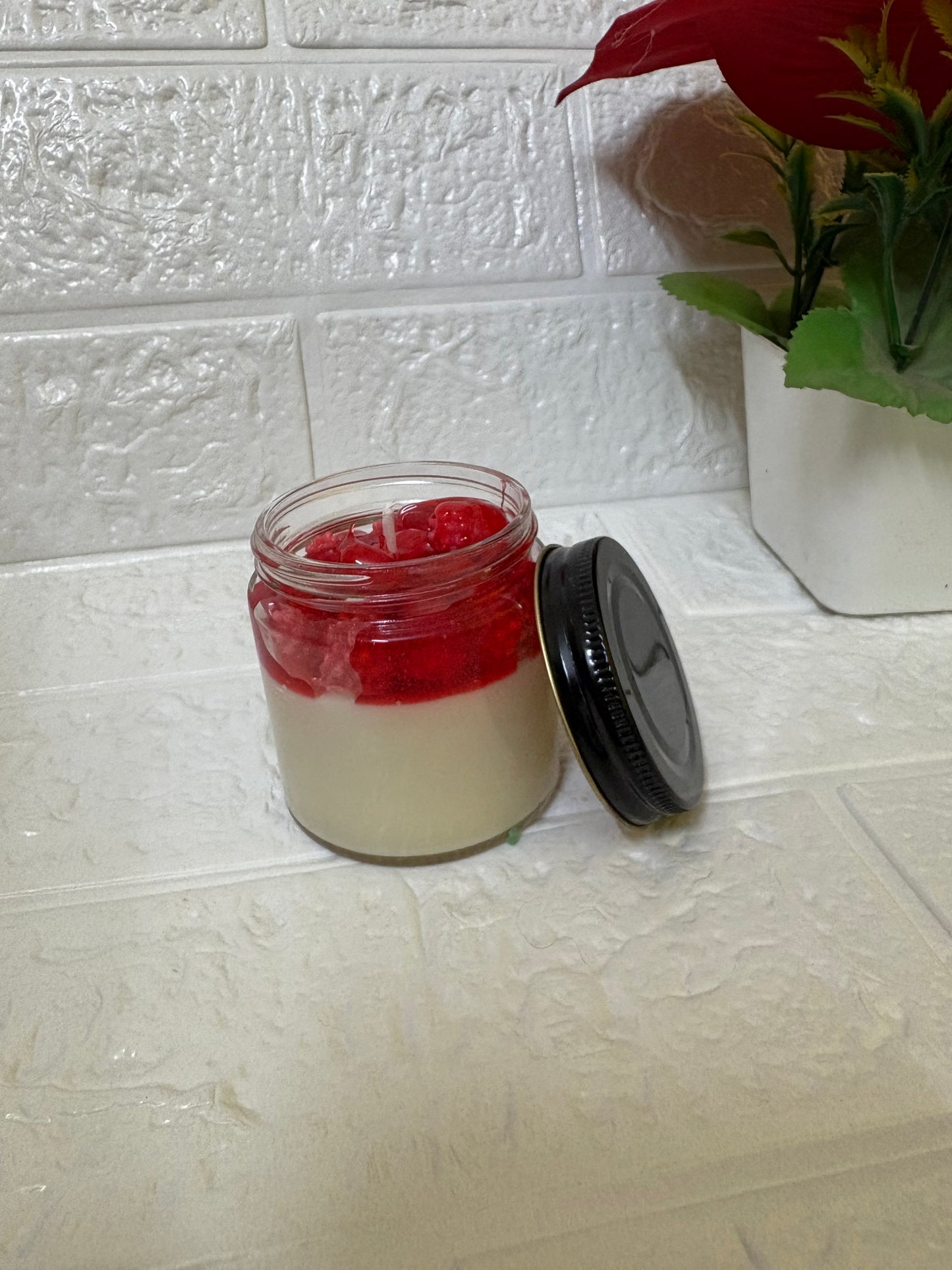 Raspberry Cheesecake Candle