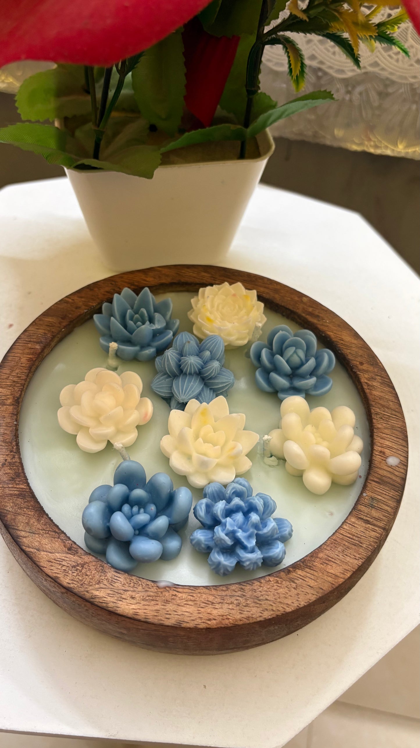 Ocean Petal Candle