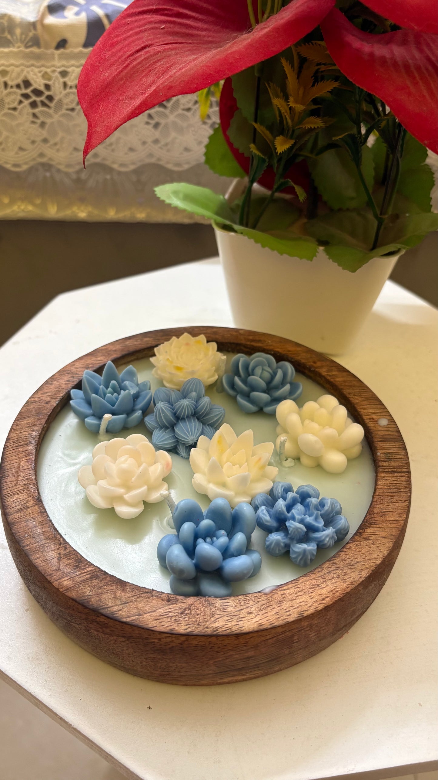 Ocean Petal Candle