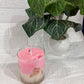 Iced Pink Latte Candle