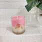 Iced Pink Latte Candle