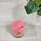 Iced Pink Latte Candle