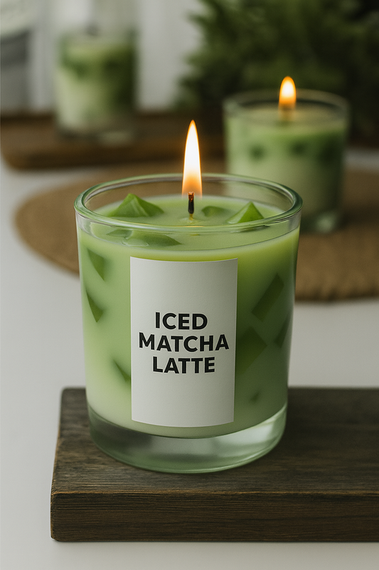 Iced Matcha Latte Candle